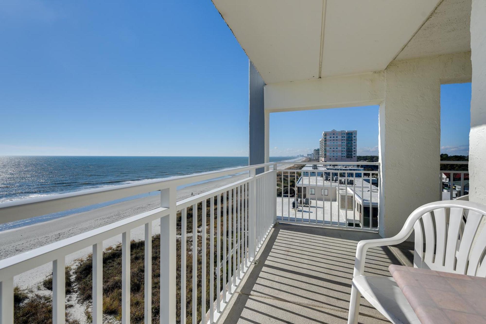 Oceanfront North Myrtle Beach Condo With Indoor Pool Exterior photo